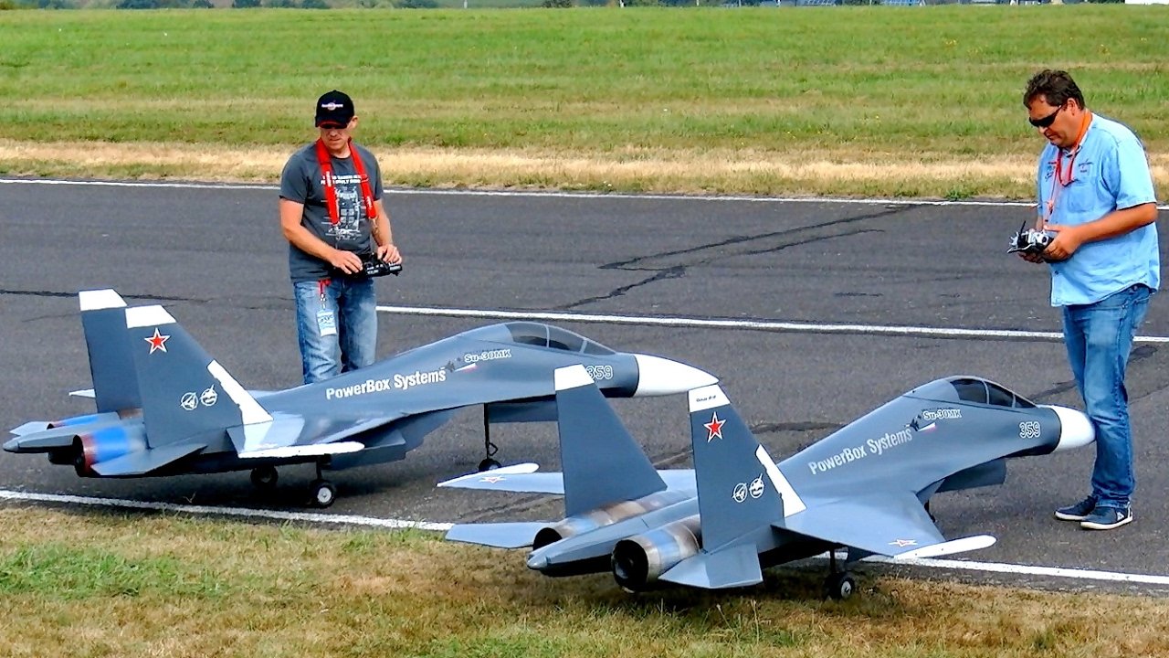 2X SUKHOI SU-30 MK with turbine jet engine sound is like a real Sukhoi