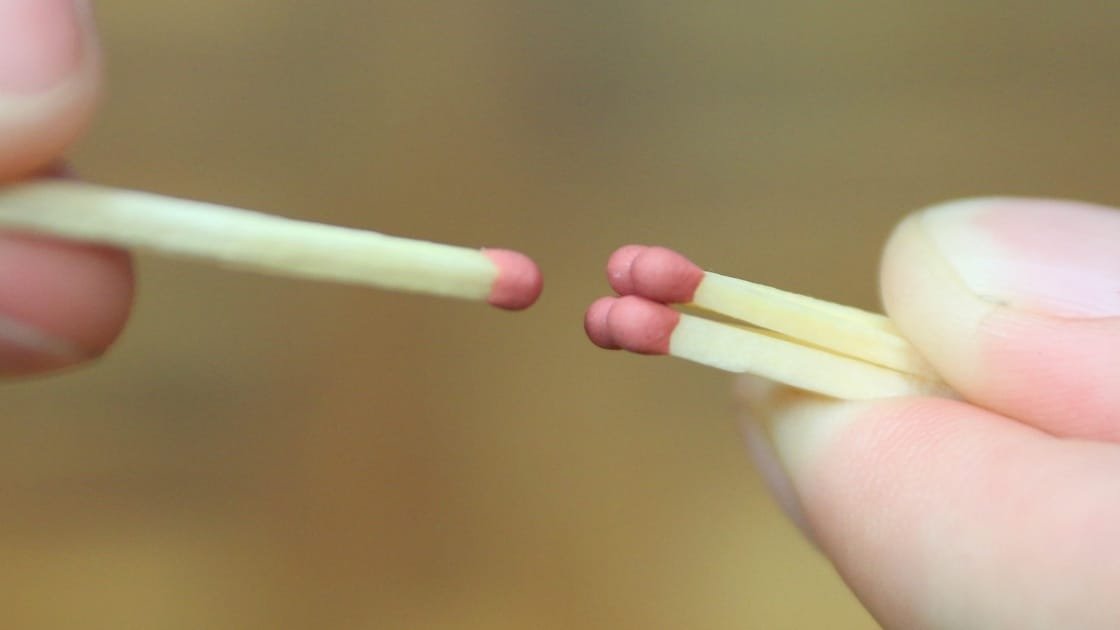 Match stick experiment how to light a match against another one Canvids