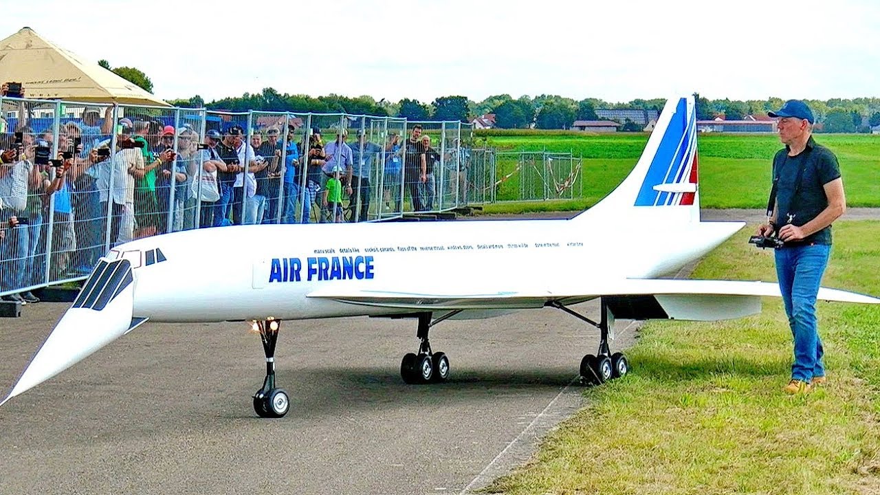 Gigantic Xxl Largest Rc Model Jet Concorde Scale Model Turbine | My XXX ...