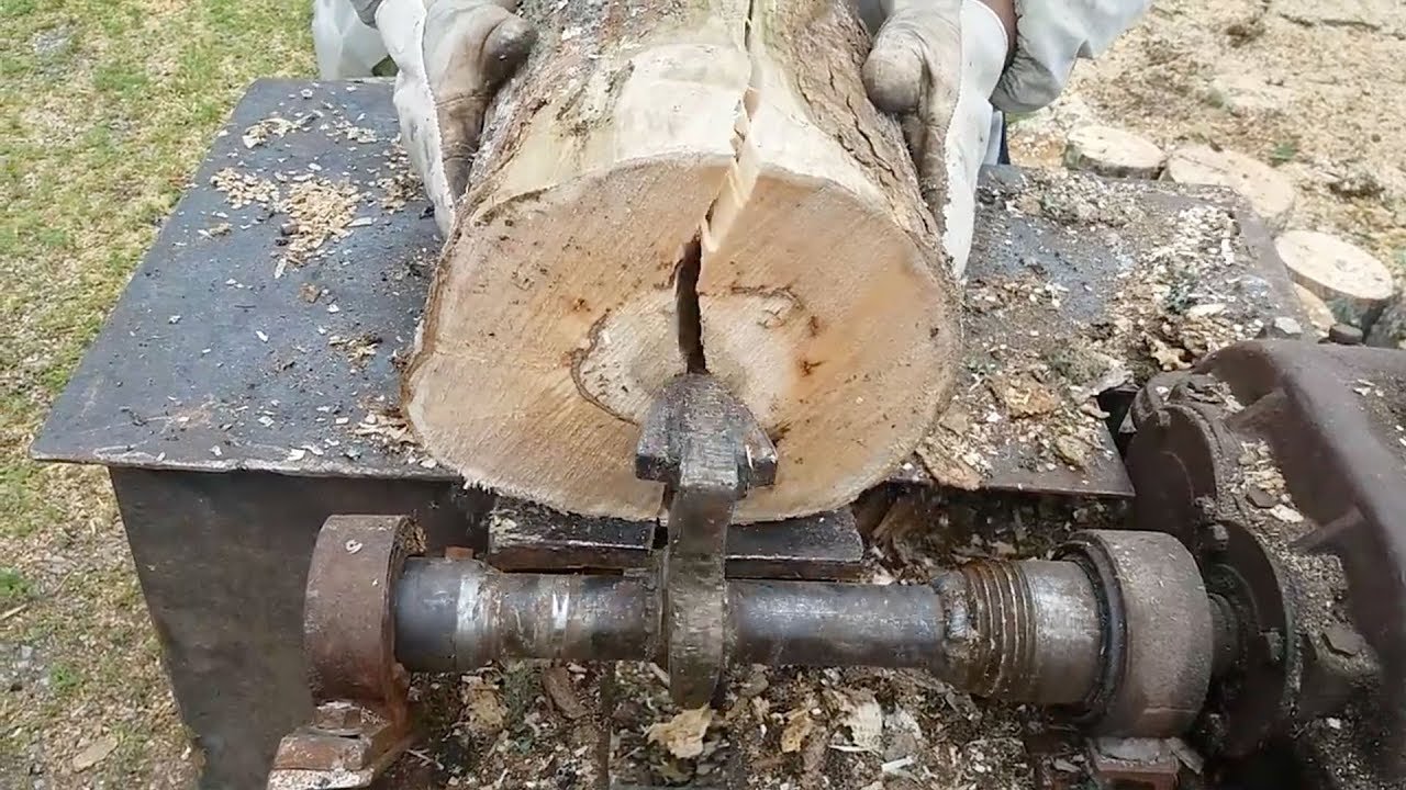 wood splitt machine