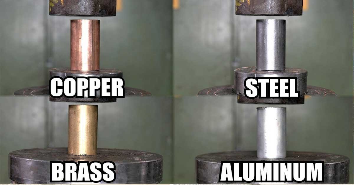 Experiment Brass Copper Or Steel Which Metal Is Stronger Canvids