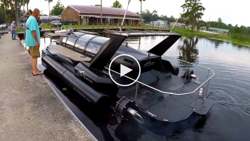 The Hyper-Sub – A 960hp Speedboat That Transforms Into A Submarine ...