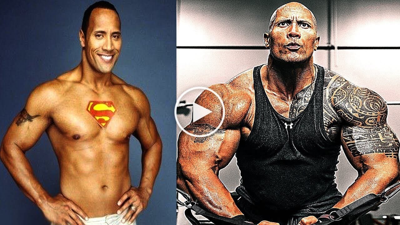 The Rock – Body transformation from 1 to 45 years old – Canvids