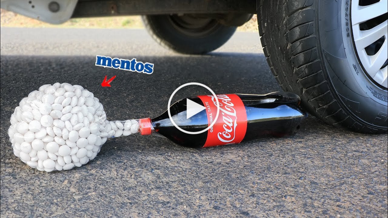 Experiment Coca Cola And Mentos Canvids