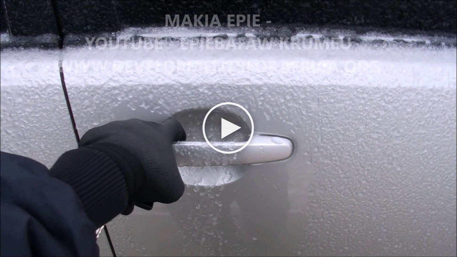 how to unlock your frozen car door