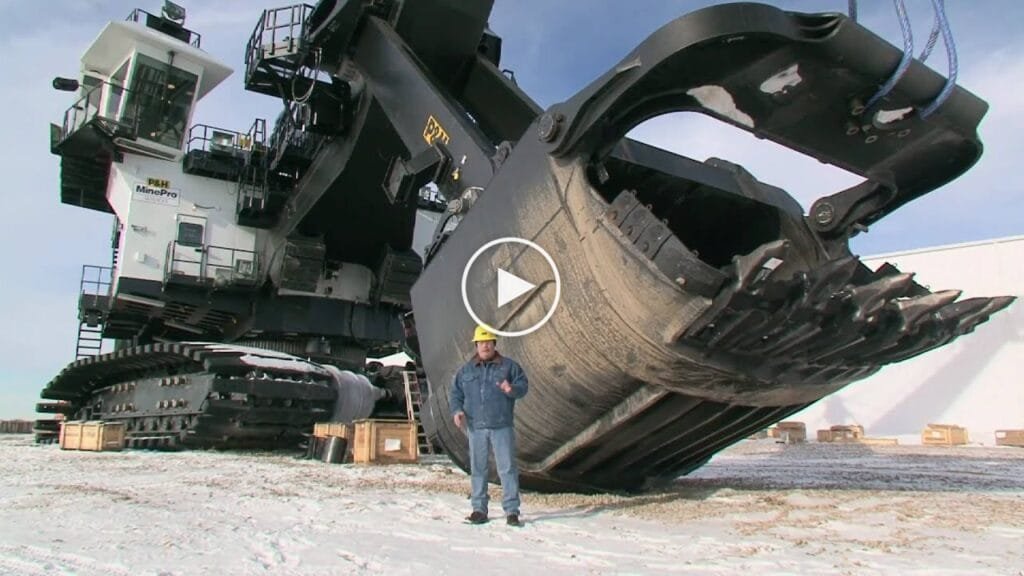 The world’s largest electric shovel Big Brutus Canvids