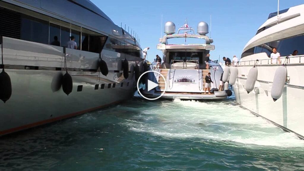 mega yachts docking in monaco